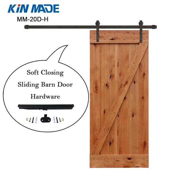 Grosshandel Kin Made Usa Lager Soft Close Schiebe Barn Door Hardware Kit Fur Holzschranktur Schranktur Von Kinmadehardware 71 36 Auf De Dhgate Com