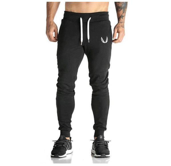 

Gym Men's Jogger Pants Solid Color Skinny Joggers Men New Fashion Harem Pants Sweat Pants Men Sport Trousers