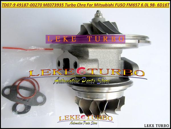 TD07-9 49187-00271 49187-00270 ME073935 Turbo Turbolader Patrone CHRA Kern Für Mitsubishi FUSO FM657 LKW 6.0L 1998-6D16T 6D16 D