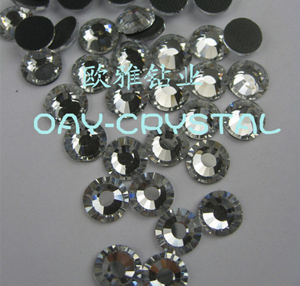 

wholesale-buy 3 bags get 4 bags 15 colors dmc ix rhinestones ss6 size 2.0mm 1440pcs/bag diy fix stones iron-on rhinestone, Silver;gold