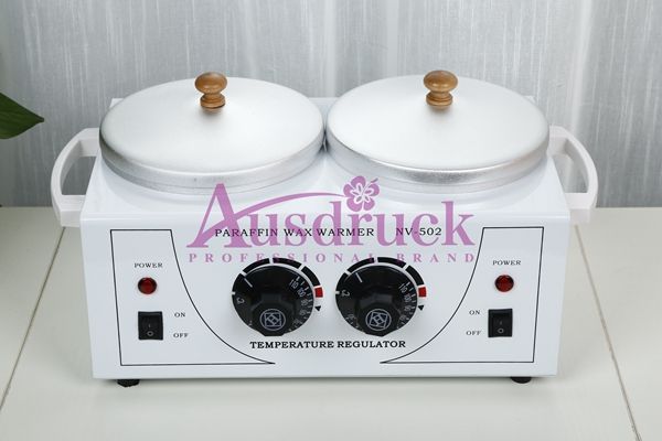 EU TEX Free Double Pots Wax Tearer Watermer Dual Salon Hot Facial Skin Support SPA