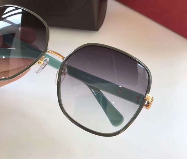 

designer des sunglasses de 150s azure luxury designer sunglasses lunettes gold soleil 59mm sonnenbrille sf glasses new with box iiibh, White;black