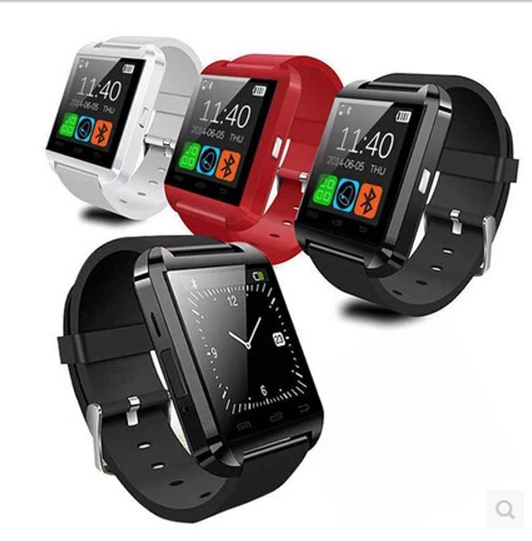 

smartwatch bluetooth smart watch u8 wristwatch digital sport watches for ios android samsung phone wearable electronic device jbd-u8