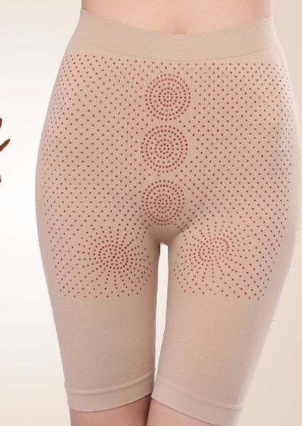 

wholesale-1pcs/lot women control panties butt hip up shaper underwear body far infrared magnetic therapy fat burning slimming pants, Black;white