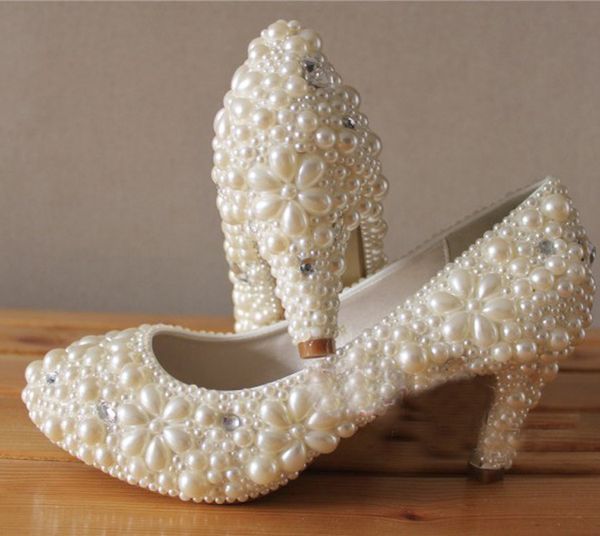 Corresponder a sua festa de aniversário da noite Outfit Vestido sapatos Incríveis Sapatos de Noiva de Casamento Toe Strass Strass para a celebração da mulher