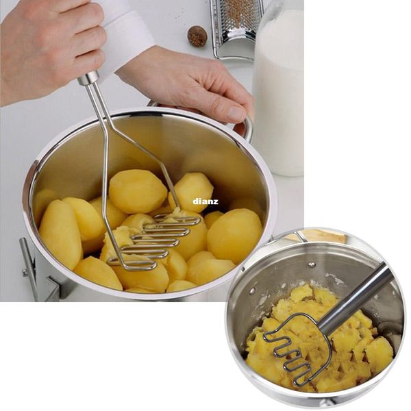 Utensílios de cozinha Batata Lama Pressão Lama Máquina De Batata Masher Pressão Purê De Batatas Dispositivo Fruit Vegetable Ferramenta Acessórios