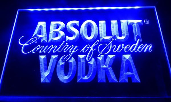 

LS032 Absolut Vodka Country of Sweden Beer Neon Bar Light Sign
