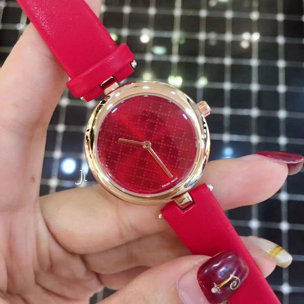 

новое платье женские часы топ люкс повседневный кожаный ремешок кварцевые женские часы для дамских девушек наручные часы лучший подарок relo, Slivery;brown