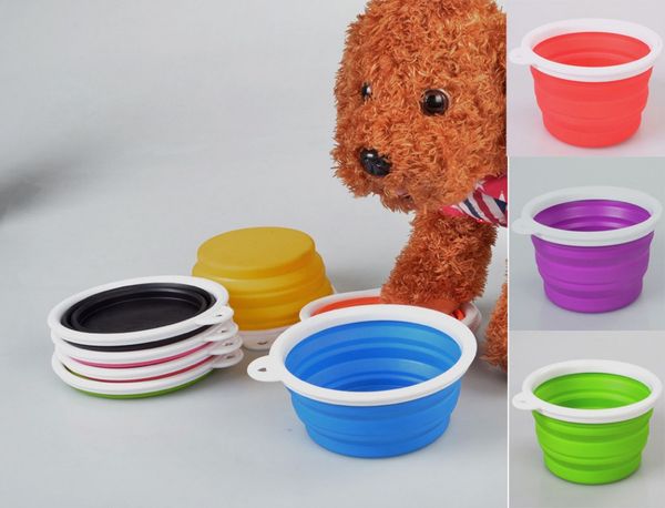 

wholesale-new folding bowl dog bowl out pet bowl dog waterer soo3