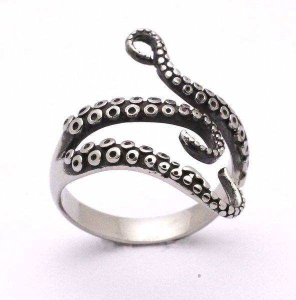 

punk personality titanium steel ring ocs opening gentle fashion jewellery, Silver