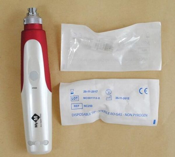

mym micro-needle derma pen for facial rejuvenation electric vibration derma stamp auto derma pen with 52 cartridges