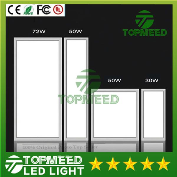 CE RoHS LED-Flächenleuchte 300 x 300 mm, 600 x 300 mm, 600 x 600 mm, 300 x 1200 mm, 20 W, 30 W, 50 W, 72 W, LED-Einbauleuchte, Deckenleuchten, Hi-Bright-Lampe 22