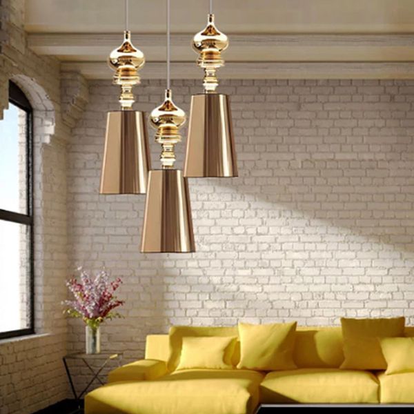 

Brief Wholesale-Modern Pendant Lamps Dining Room Pendant Lights White /Black /Golden /Silver Spain Jaime Hayon Design Metalarte Josephine