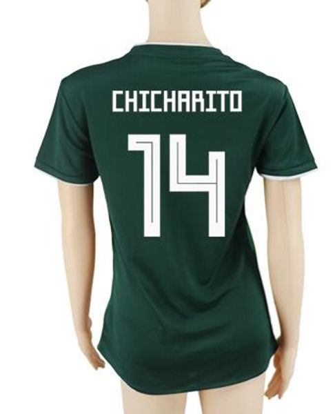 Mexico J.hernandez world cup 2018 Football Shirt Name/Number Set Sporting ID A