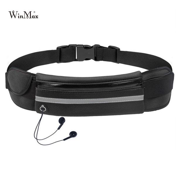 

wholesale-new outdoor running waist bag waterproof mobile phone holder jogging belt belly bag women gym fitness bag lady sport accessories