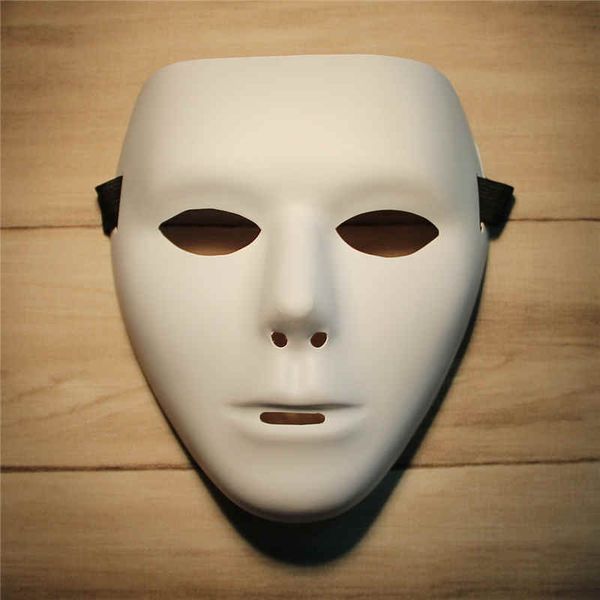 

blank mask jabbawockeez hip hop white masque venetian carnival mardi gras masks for halloween masquerade balls cosplay costume festive party