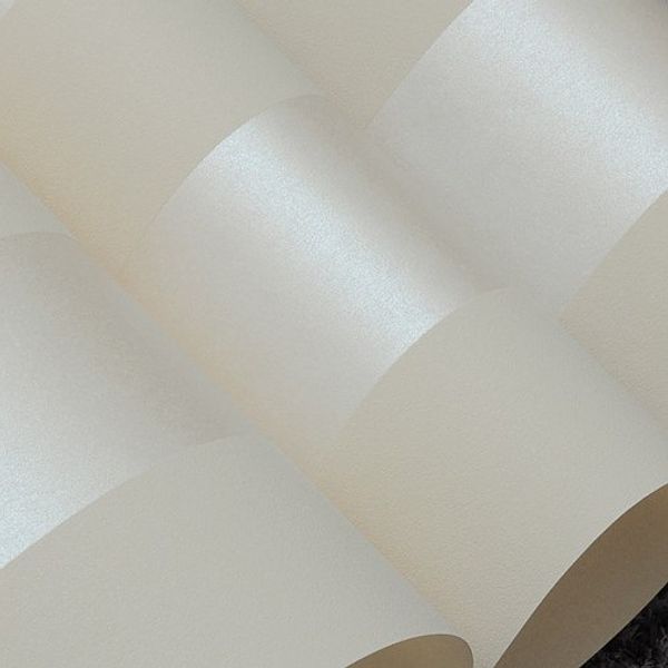 Rolo de papel de parede não tecido clássico papel de parede com listras de brilho metálico papel de parede de fundo 3d decoração branca para casa W075