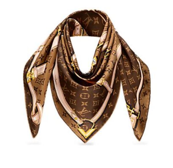

2019 Women Stamp Scarf World Tour Shawl Confidential Square Women Silks Scarves Wool Shawls Pashmina 140x140cm