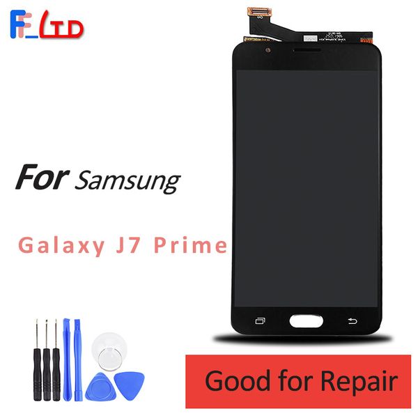 

Oem quality for am ung galaxy j7 prime j7 g610 lcd di play digitizer with touch creen a embly g6100 g610 g610f creen