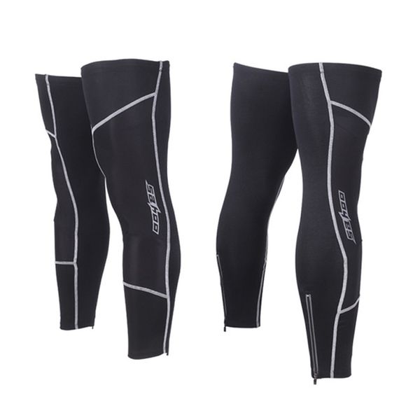 

wholesale- uv protection mtb bike bicycle cycling jogging yoga basketbgall legwarmers black