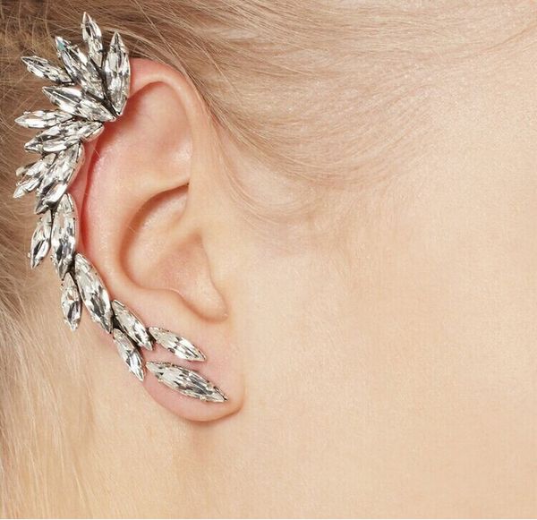 

earrings jewelry fashion women elegant quality full rhinestone gold/silver plated stud earrings (1 piece) wholesale er576, Golden;silver
