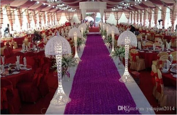 Hot Selling Romantic Wedding Carpet Wedding Favors 3d Rose Petal