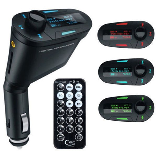 

Hot Car Kit MP3-плеер беспроводной FM передатчик модулятор USB ВМА MMC SD LCD беспроводной с ди