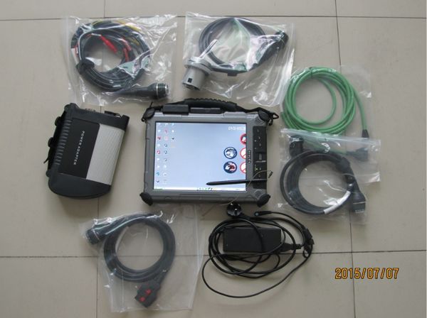 Strumento diagnostico MB 2023.12V SSD da 480 GB+ Star Diagnosis C4 SD Connect Compact 4+ Tablet per Xplore ix104 (i7, 4G)
