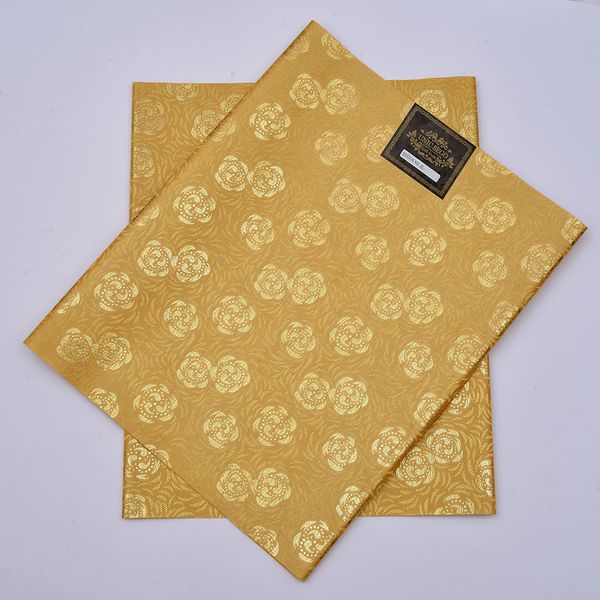 

wholesale-sl-1505,latest design,african headtie unic sego,headtie gear gele & wrapper,2pcs/set,many colors available,gold