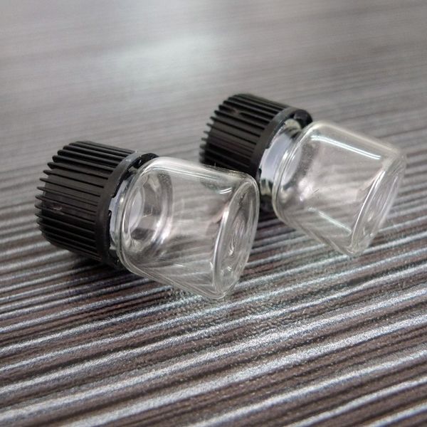 

1ml small glass bottles with pull orifice rducer screw cap mini empty clear bottles vials ing