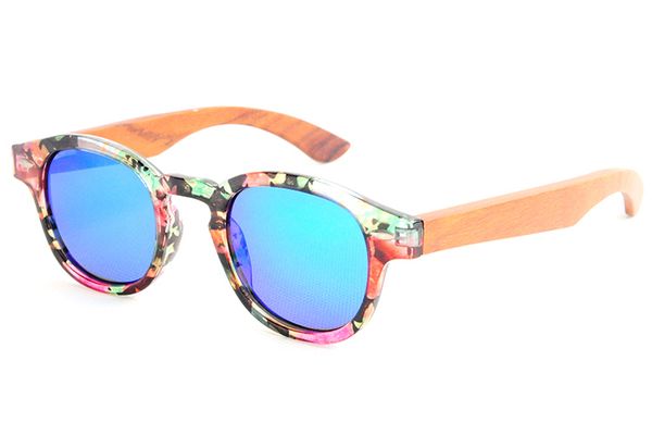 

wholesale-new bamboo sunglasses men wooden sunglasses women brand designer mirror original wood sun glasses oculos de sol feminino ls5002, White;black