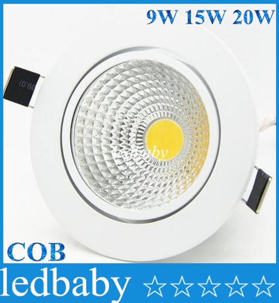 

new super thin led downlights ceiling lights 9w 15w 20w dimmable led recessed lights 160 angle ac 110-240v ce rohs ul