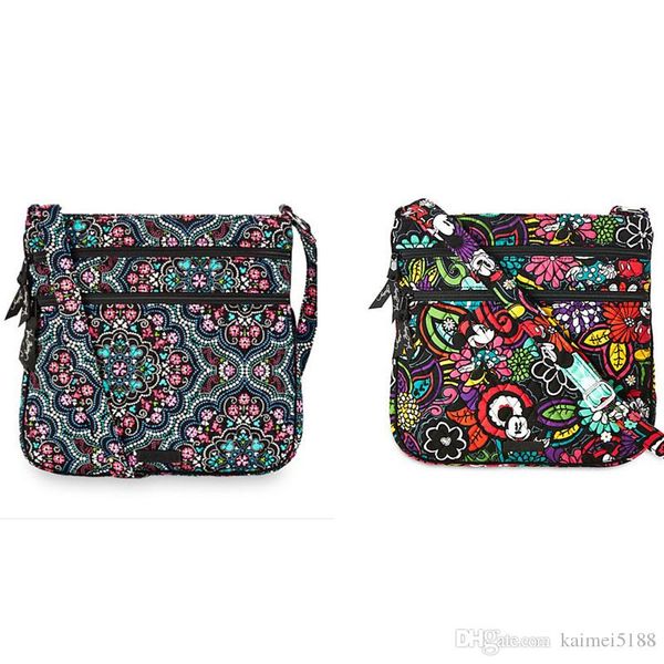 

2 Упак. Хлопок Мультфильм Мышь Crossbody Сумка Сумка Кошелек Сумка Messenger