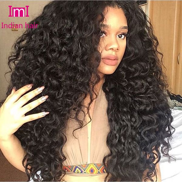150 Indian Remy Virgin Afro Kinky Curly Glueless Full Lace Human