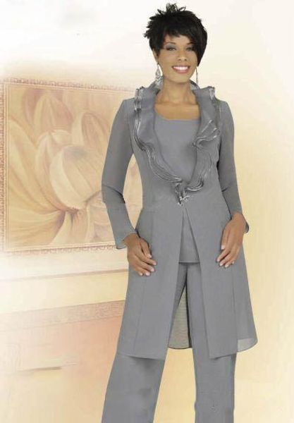 Best Selling 2015 Three Piece Plus Mother Of The Bride Dresses Satin