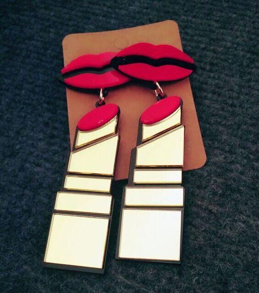 

Новые горячие европейские модные хип-хоп ювелирные изделия акриловые преувеличи