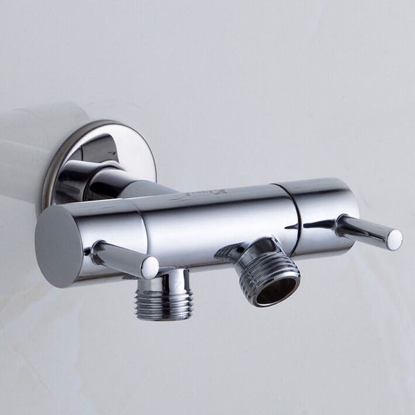 2020 Top Sale Chrome Dual Handles Bathroom Faucet Shower