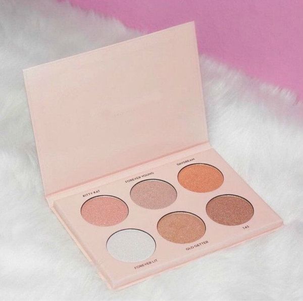 

Serie highlight eye hadow palette makeup palette 6 color himmer matte eye hadow kit hipping