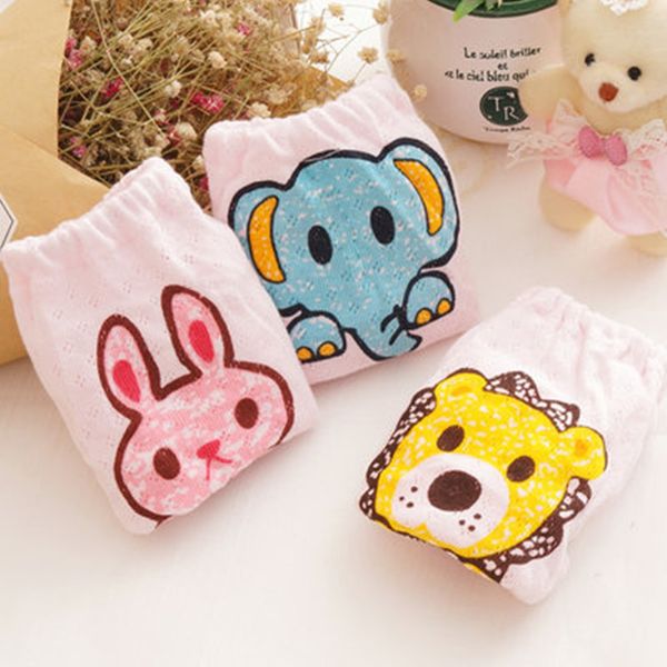 

korean fashion children underpants girl boy triangle underwear baby briefs toddler 100% cotton carton lion rabbit and elephant mesh design, Camo