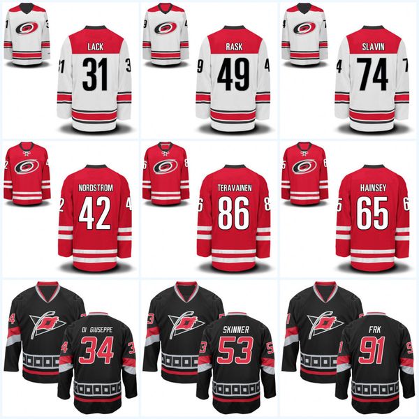 

Mens Carolina Hurricanes 27 Justin Faulk 28 Alexander Semin 31 Eddie Lack 34 Phil Di Giuseppe 42 Joakim Nordstrom Hockey Jerseys