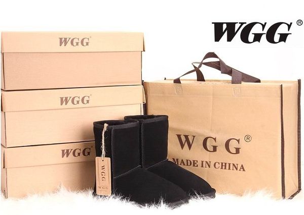 

low price wgg women's classic short boots womens boots boot snow boots winter boots leather boots boot us size 5---13, Black
