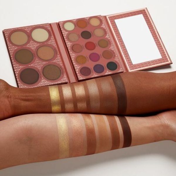 

famous brand cosmetics eyeshadow highlighter & contour palette 21 colors long-lasting good pigment palettes real ing