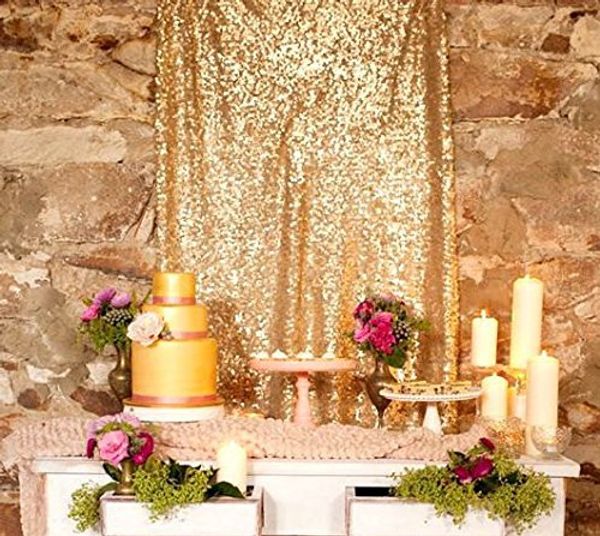 

8ft x 8ft ,gold sequin backdrops, sequin p booth backdrop, party backdrops,wedding backdrops, sparkling pgraphy prop