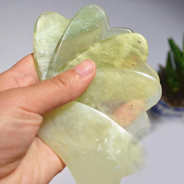 

gua sha skin facial care treatment massage jade scraping tool spa salon supplier beauty health tools ing