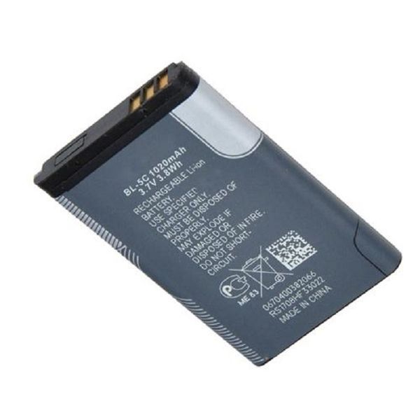 

1020 мАч аккумулятор BL-5C BL 5C аккумулятор BL5C для Nokia N70 N72 7610 6300 замена Batterie Batterij Bateria 15 стран Бесплатная доставка