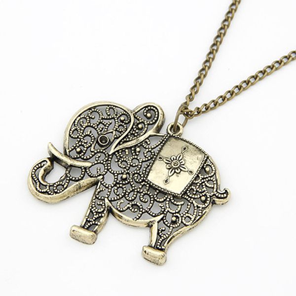 

(Минимальный заказ составляет $10,смешанный заказ) мода корейский старинные слон к