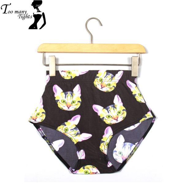 

wholesale-x082 summer bottom fashion colorful women shorts high waist cartoon print short pants skinny, White;black