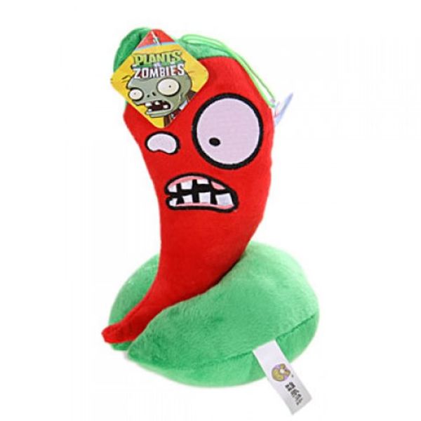 

Plants VS Zombies Plush Toy Stuffed Animal - Jalapeno 19CM/7.5Inch Tall