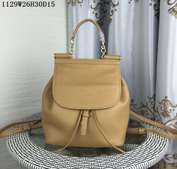 

designer backpack women fashion travel bag 26x30cm soft leather bags luxury outdoor versatile handbag large volume smart shape