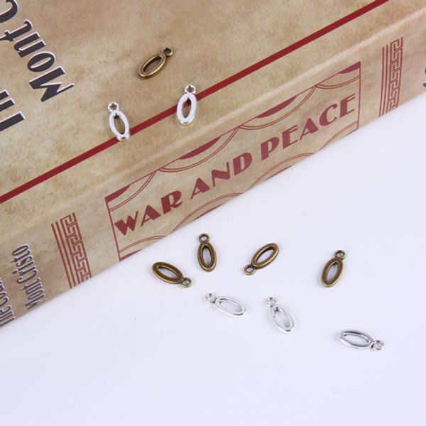 

new fashion antique silver/copper plated metal alloy selling a-z alphabet letter o charms floating 1000pcs/lot #015x, Bronze;silver